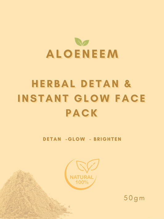 Herbal Detan & Instant Glow Face Pack